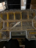 Delta storage container, with fittings inside