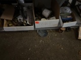 Water heater thermostat, electrical boxes, and lots of miscellaneous fittings