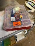 Case with electric fittings