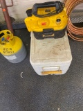 Dewalt shop vac and cooler