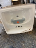 Wall hung lavatory