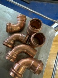 Press fit copper 90 elbow fittings 5 times the money