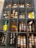 Container with various fuses