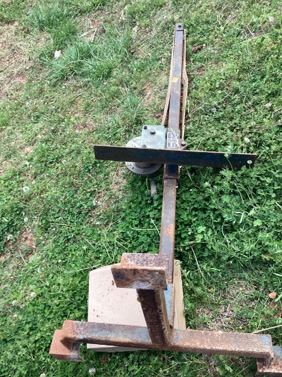 Homemadepulley system Must bring help to load
