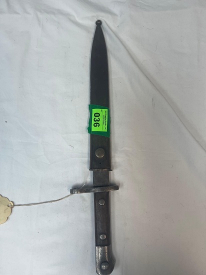 Turkish Ersatz Bayonet and Scabbard