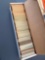 Baseball cards in a box