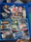 Hot wheels carrying case with hot wheels cars