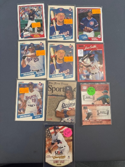 Baseball cards