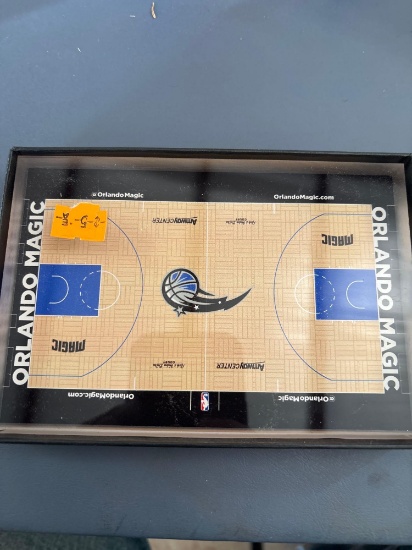 Orlando Magic basketball court replica