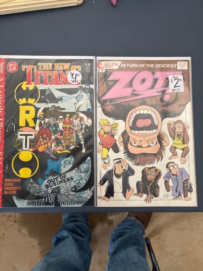 Comic books five count