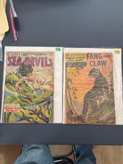 Comic books six count