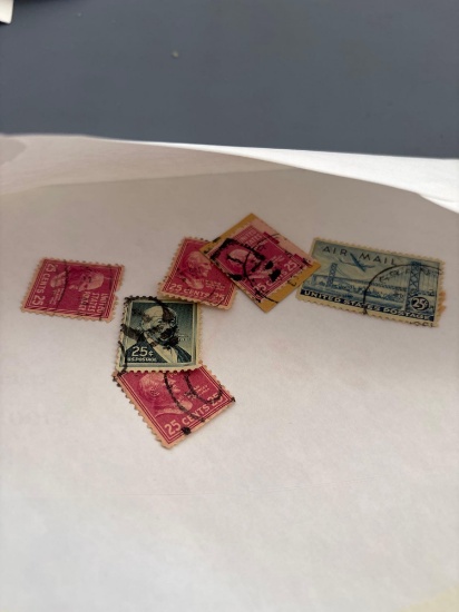 US postal stamps $.25 cents
