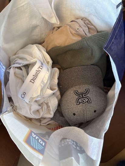 Mens hats and Duluth trading underwear size large