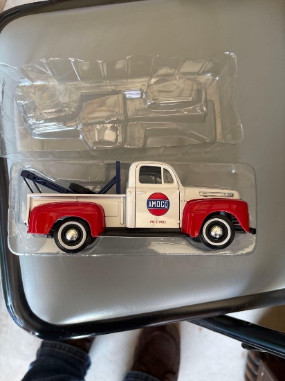 Amoco die cast metal truck