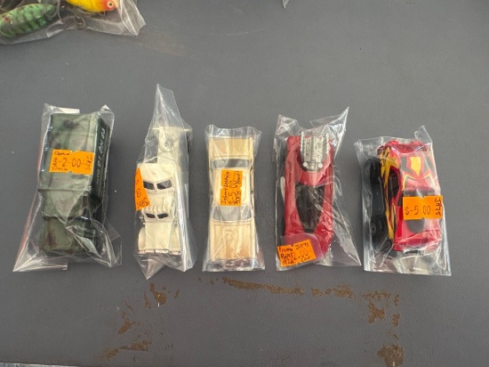 Hot wheels cars five count