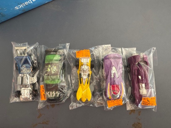 Hot wheels cars five count