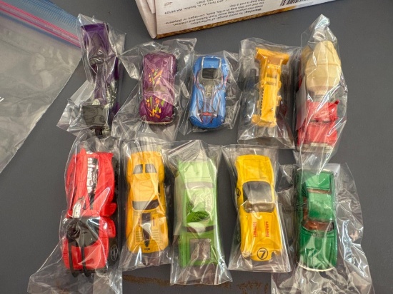Scale model cars ten count