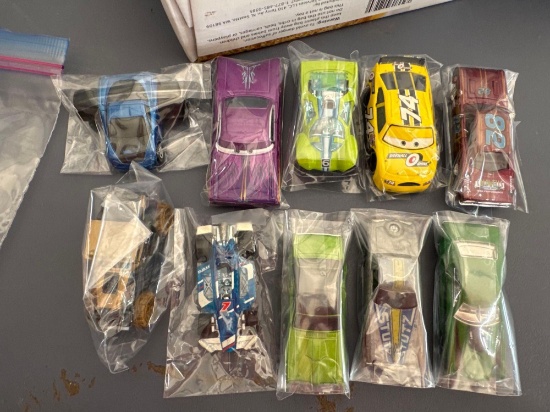 Scale model cars ten count