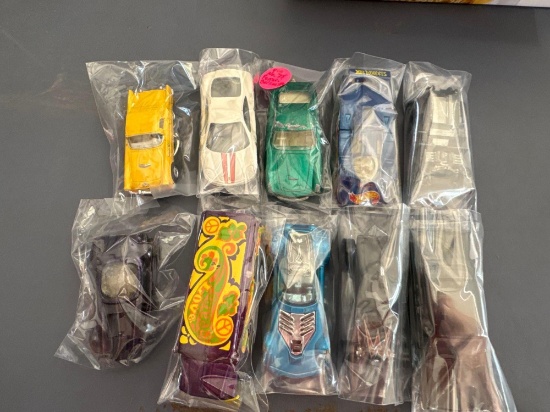 Scale model cars ten count