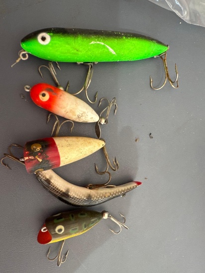 Heddon fishing lures 5 count