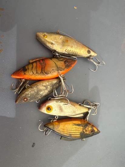 Fishing lures 5 count