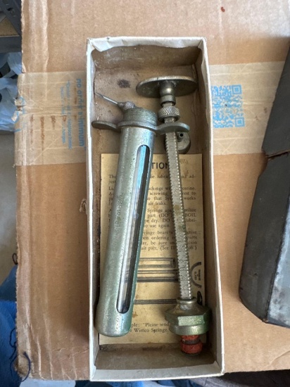Vintage syringe
