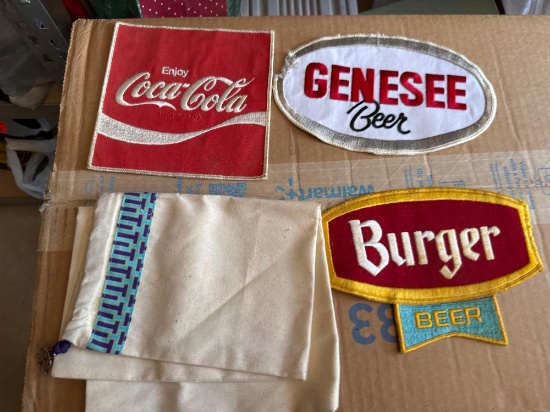 Patches and bag