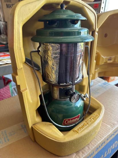 Coleman lantern with case