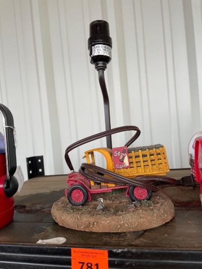 Coca Cola truck lamp
