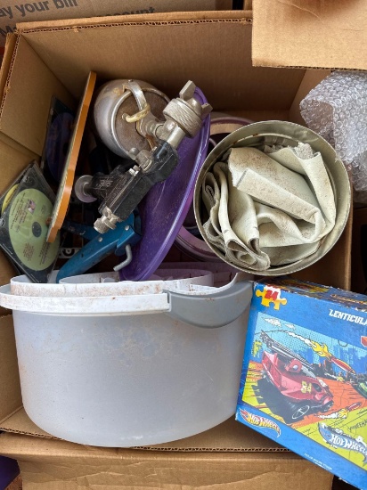 Cake tray spray gun and miscellaneous
