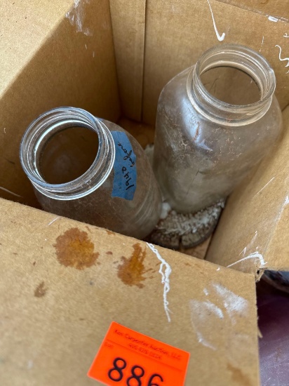 (2) Atlas jars