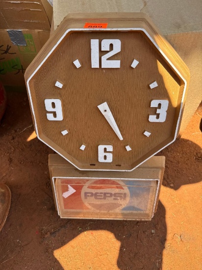 Pepsi clock