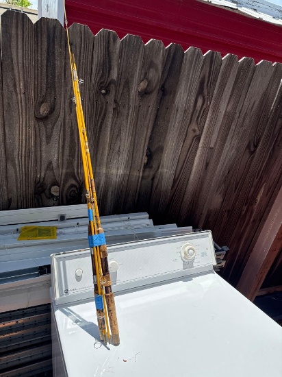 Vintage Eagle Claw and wright and McGill poles