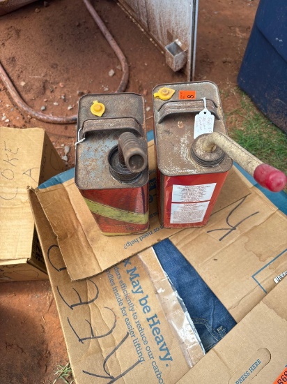 Metal fuel jugs