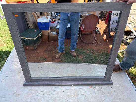 large mirror unused