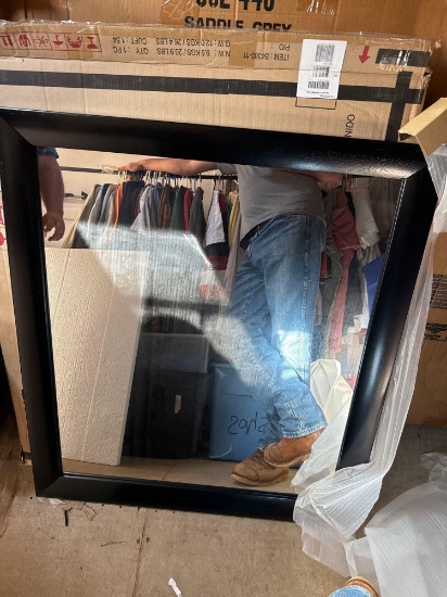 large mirror unused