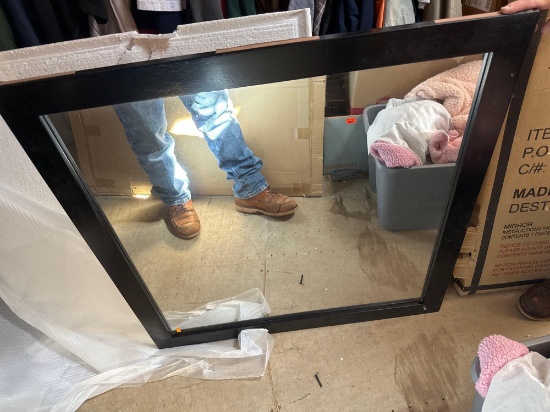 large mirror unused
