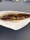 Non-US postal stamps used an unused
