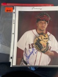 Signed photos of Matt Albers, Oscar Tejada, Franklin Morales, Kelly Shoppach and Lewis Exposito