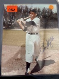 Signed photographs of enes slaughter John David Crowe, Philip Rivers,John David Adams and a photo of