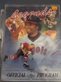 Legends, special collectors issue official program Anaheim 1991 and sports illustrated February 11,