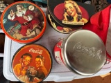 Coca-Cola tin cans, Coca-Cola cooler