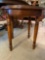 Battery powered clock end table