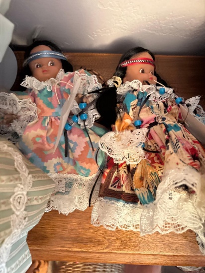 Indian dolls 2 count
