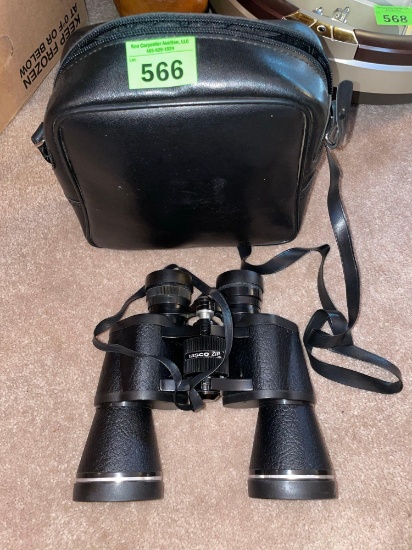 Tasco binocular set in soft carrying case