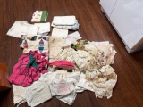 Doilies, table covers,table runners, table cloths, pillowcases, apron
