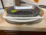 3 trays, platter