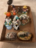 Home decor, animal figurines