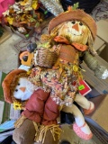 Home decor, scarecrows fall