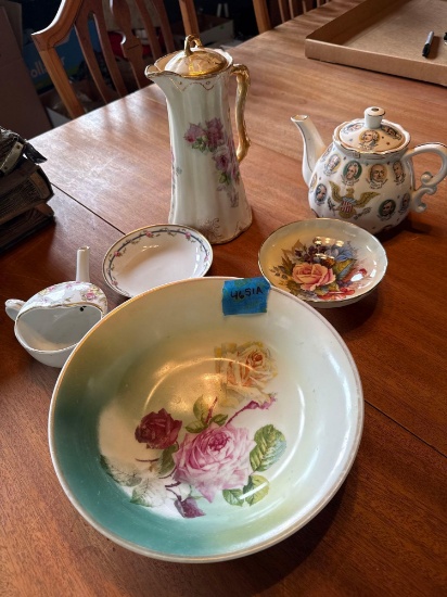 Serving Bowl, small bowl, Baby tea pot, dessert bowl, coffee pot, tea pot